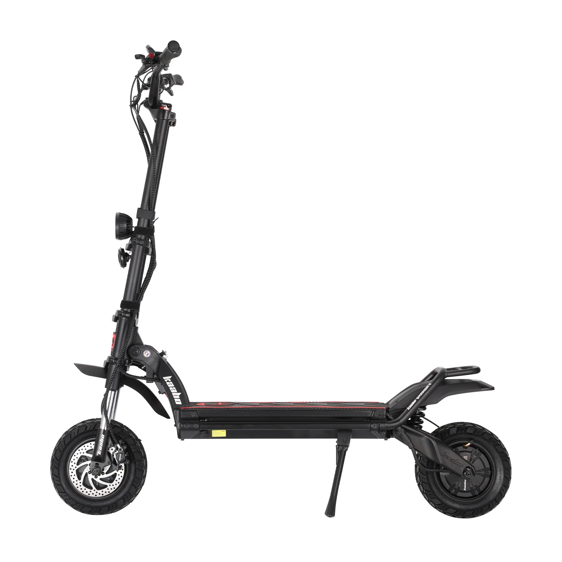 The Warrior 11 Max is a super strong and fast electric scooter that rides smoothly on roads and dirt.